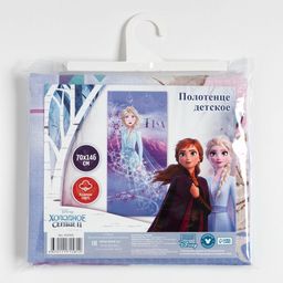 Полотенце Холодное сердце 70х1462 см, 100% хлопок 160гр/м2 - Disney фото 8