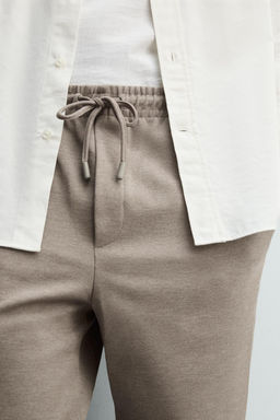 PANTAL?N CINTURA JOGGER EASY CARE / Tostado vigor? - Zara фото 16