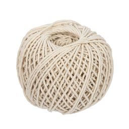 Шпагат хлопчатобумажный ШХ2 100% хлопок 2 мм 55 я 50 м 5 % суровый