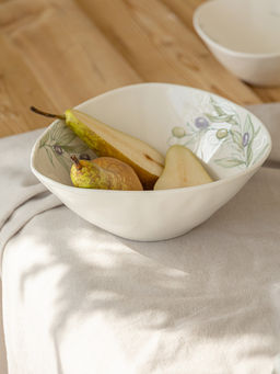 Салатник 1100мл белый фарфор