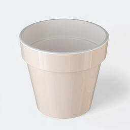 Кашпо для цветов со вставкой Plast-Avenue «Порто», 6 л, пластик, жемчужный