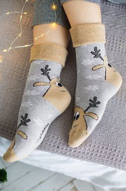 Махровые носки Happyfox