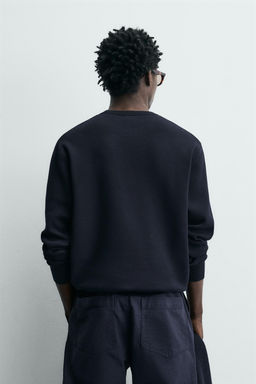 REGULAR FIT COTTON JUMPER - Zara фото 3