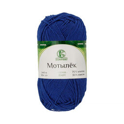 Мотылек пряжа Россия КТ 70%хлопок 30%лавсан 5х50г/140м