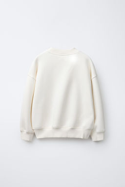 BOW AND SEQUIN SWEATSHIRT - Zara фото 2
