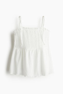 Top nido de abeja con tirantes finos