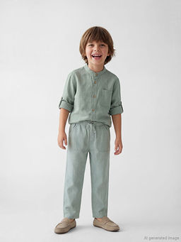 Beli Lastikli Erkek ?ocuk Pantolon