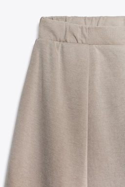 WASHED-EFFECT INTERLOCK TROUSERS - Zara фото 8
