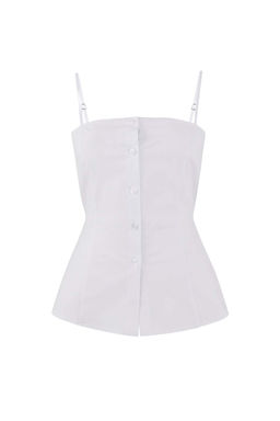 Ac?k Mavi Ikili Parcal? Lycral? Poplin Bedene Oturan Gomlek TWOSS26GO00064