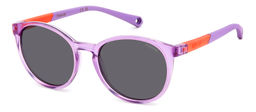 Солнцезащитные очки Polaroid Kids PLD 8059/S Фиолетовый, детские