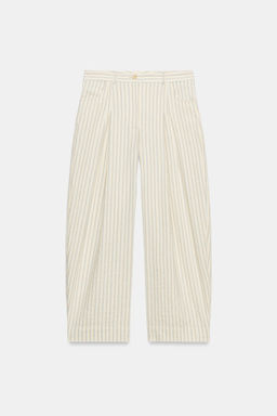 PANTAL?N BARREL RAYAS ZW COLLECTION / Crudo - Zara фото 5