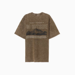 Футболка мужская MIST «Горы», зеленый, р-р M