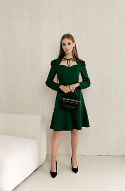 Платье AURA 3158-164-Р изумруд