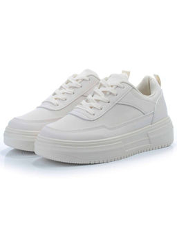 05-6180-39 BEIGE Кроссовки женские (искусственные материалы)