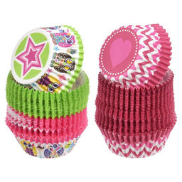 ///Набор бумажных форм для выпечки кексов "Фигурные","Праздник" 50шт арт. 17053,17052 MARMITON