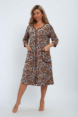 Халат велюровый на молнии (941-6) - Плиона фото 92