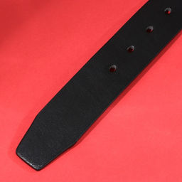 Мужской ремень Пизд*лин УЛЬТРА, кожзам, цвет чёрный - Simaland фото 4