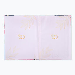 Свидетельство о заключении брака «В день нашей свадьбы» тиснение, 22.5×31 см