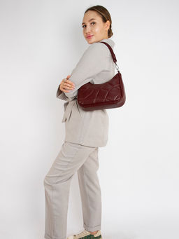 LACCOMA сумка Амира-24-L815-пурпурно-красный эко кожа хлопок