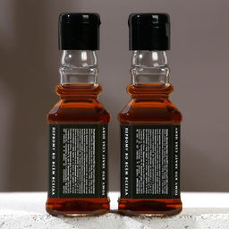 Подарочный набор косметики Крутой мужик, гель для душа и шампунь для волос во флаконах виски, 2?100 мл, Чистое счастье  фото 4