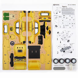 REZARK ROM-06 Серия Транспорт (мини) Пазл 3D 22 элемент. Такси