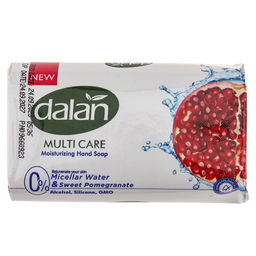 Цена за 6 шт. Мыло туалетное твердое Dalan Multi Care 90г, Мицелярная вода и Гранат (Турция)  фото 2