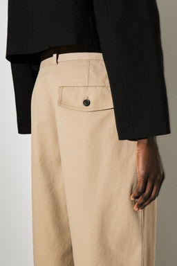 PANTAL?N TWILL DE ALGOD?N TAPERED LEG - H&m фото 5