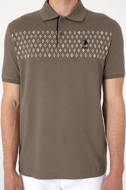 Erkek Regular Fit Polo Yaka Vizon Ti__rt Sepette S_rpriz _ndirim - U.s. polo assn фото 6