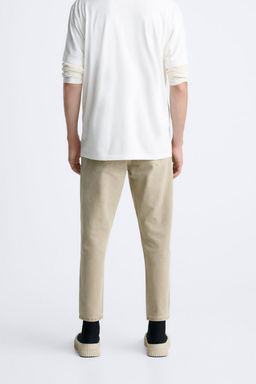 SLIM FIT CROPPED JEANS - Zara фото 21