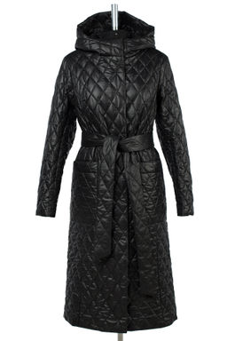 01-11383 Пальто женское демисезонное (пояс) - El podio фото 8