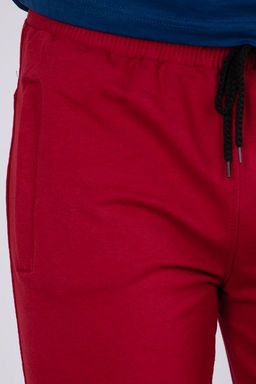 Брюки спортивные 
 3.MM114B-бордовый