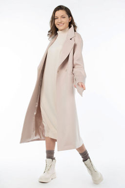 01-10890 Пальто женское демисезонное (пояс)