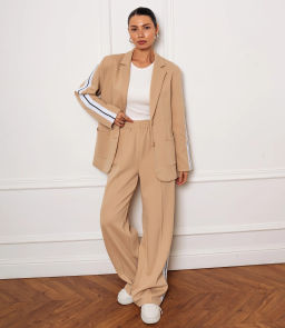 Костюм #ОКТ205001, бежевый