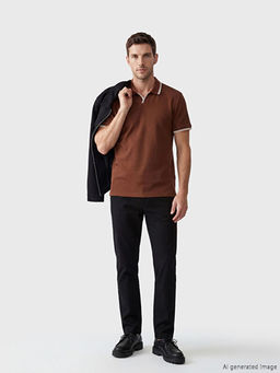 Polo Yaka Pike Erkek Ti??rt