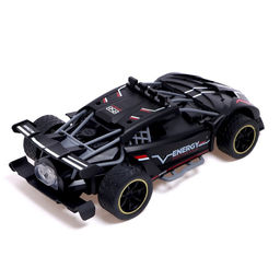 Машина радиоуправляемая RUNNER, эффект дыма, 1:16, работает от аккумулятора, цвет чёрный - АвтоГрад фото 3