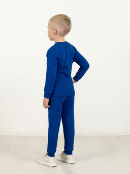 Пижама детская синяя тигренок