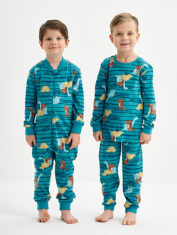 Комбинезон для сна для мальчика с принтом - Kogankids фото 15