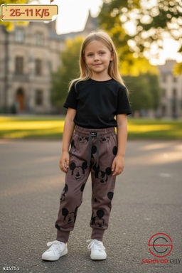 Штаны спортивные с рисунком