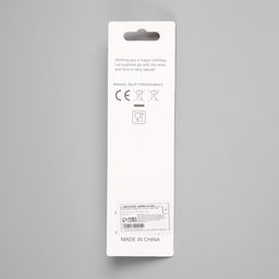 Светодиодная свеча «Цифра 0», 14.5 см, от батареек LR1130×3, свечение мульти (RGB)