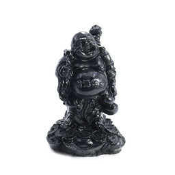 Фигурка Фен Шуй Хотей с мешком на монетах наделяет людей успехом и везением в бизнесе 16см-11см
