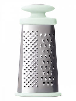 Терка плоская 15,5x8x4,5 мятный нержавеющая сталь, ТПР, ПП - Denastia фото 2