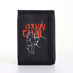 Кошелёк детский на липучке «Выбражулька», чёрный