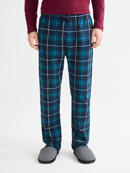 Standart Kal?p Ekose Erkek Pijama Alt