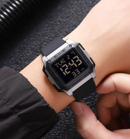 Часы наручные Skmei мужские электронные спортивные 2454titanium