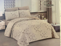 Одеяло стеганное с простыней на резинке и наволочками 4шт Koloco 192-2 192-2/07