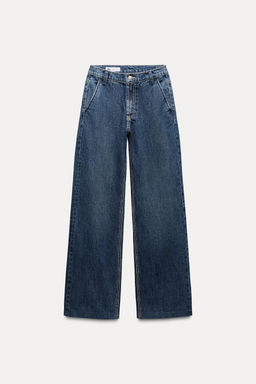 TRF LOOSE-FIT MID-RISE JEANS - Zara фото 2