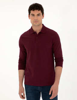 Bordo Slim Fit Basic Sweatshirt - Pierre cardin фото 3