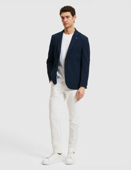 Lacivert Slim Fit Ceket