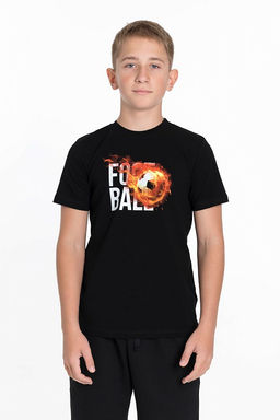 Футболка М224094Па черный