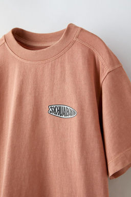 GARMENT DYE T-SHIRT VE BERMUDA SORT TAKIM - Zara фото 41